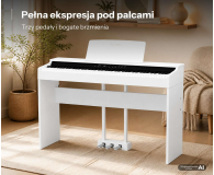MusicMate Pianino cyfrowe MM-P60-W PureHarmony - 1588216 - zdjęcie 10
